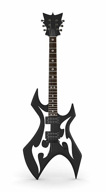 personalizzate chitarra elettrica - guitar electric guitar modern rock metal foto e immagini stock