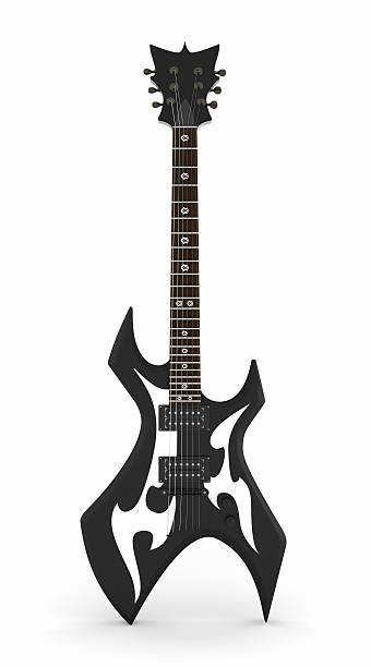 specjalnie wykonane gitara elektryczna - guitar electric guitar modern rock metal zdjęcia i obrazy z banku zdjęć