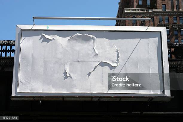 ピーリング紙のビルボード 看板 - 広告看板のストックフォトや画像を多数ご用意 - 広告看板, ニューヨーク市, はがれる