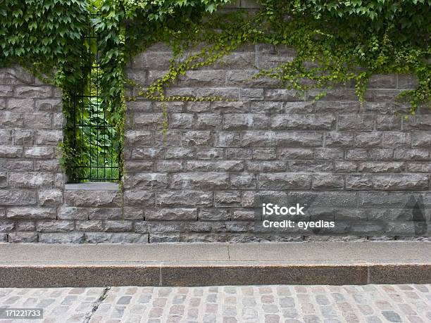 Overgrown Stone Wall Stock Photo - Download Image Now - Architecture, Beauty, Building Exterior