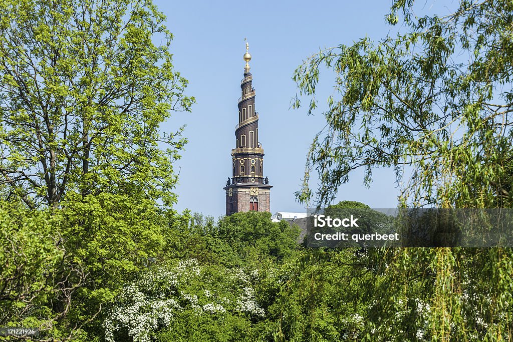 Vor Frelsers Kirche Kopenhagen - Lizenzfrei Architektur Stock-Foto