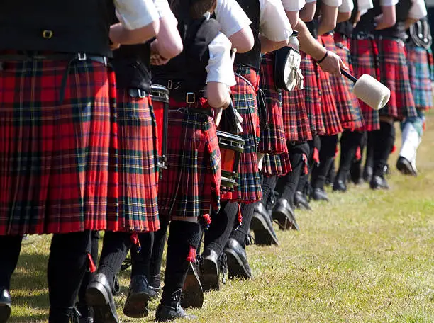 "A Scottish Pipe Band at a Highland Games eventFor more, see my lightbox"