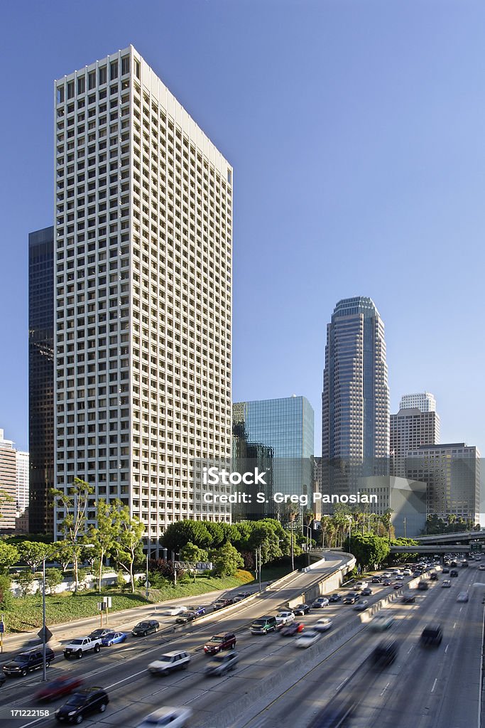 Centro di Los Angeles - Foto stock royalty-free di Ambientazione esterna