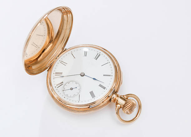istock Antique Gold Pocket Watch 171222513