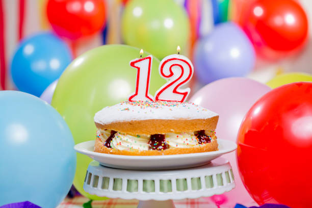 istock Number 12 Birthday Cake 171222538