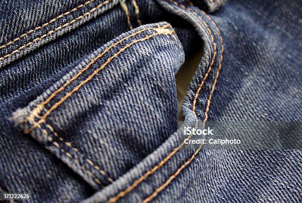 Blue Jean Bolso - Fotografias de stock e mais imagens de Acessório - Acessório, Azul, Beleza