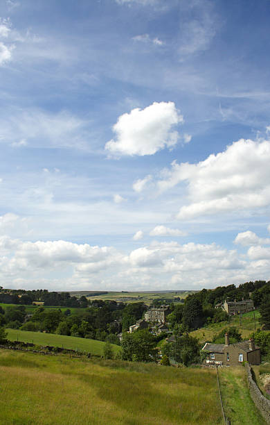 istock Beautiful summers day in the village 171222634