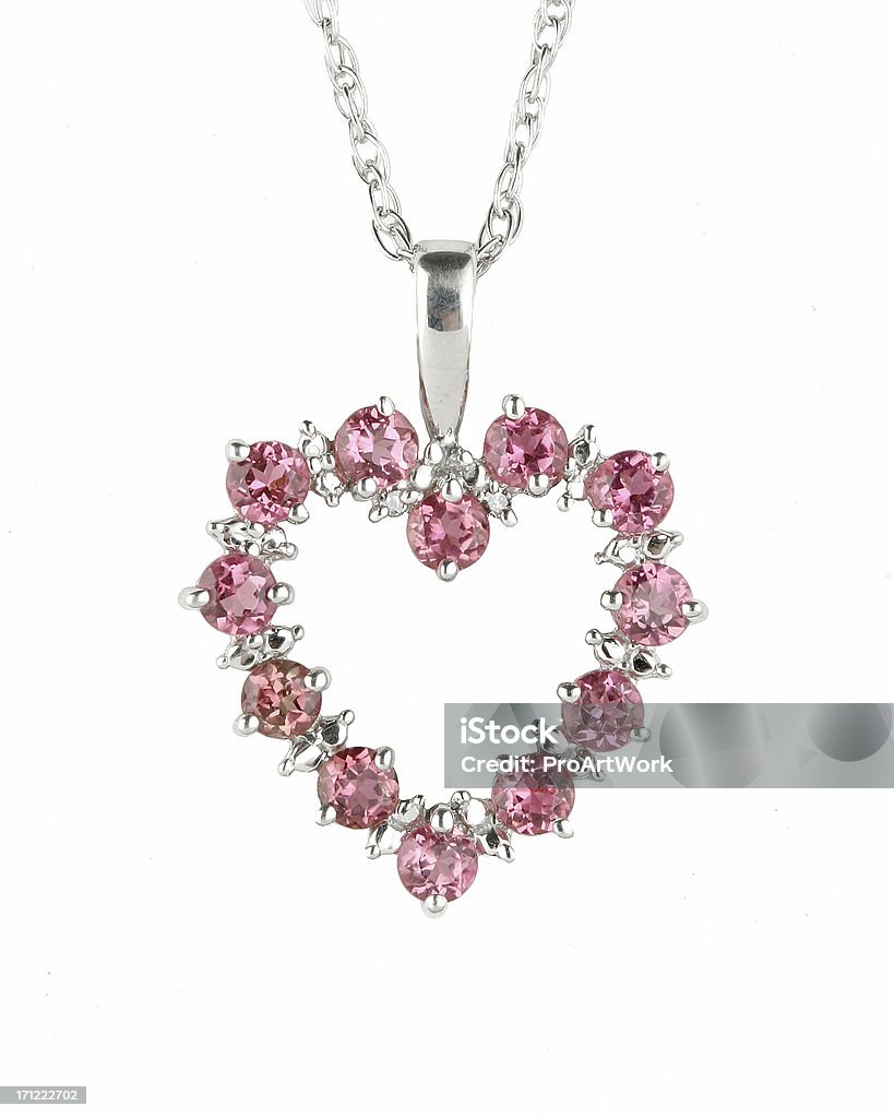 Pink "Topaz" - Lizenzfrei Schmuckanhänger Stock-Foto