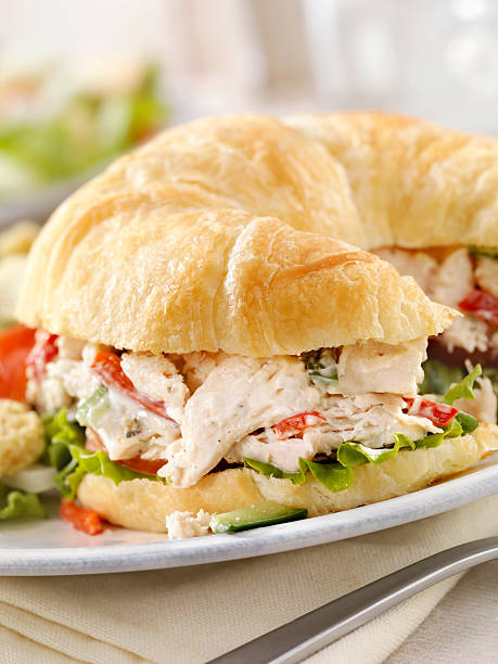 istock Chicken Salad Sandwich on a Croissant 171222823