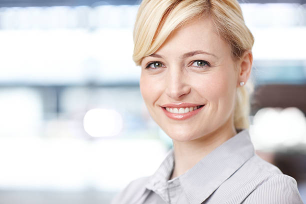 istock Modern woman with success in her sights 171222984