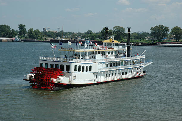 Mississippi Riverboat stock photo