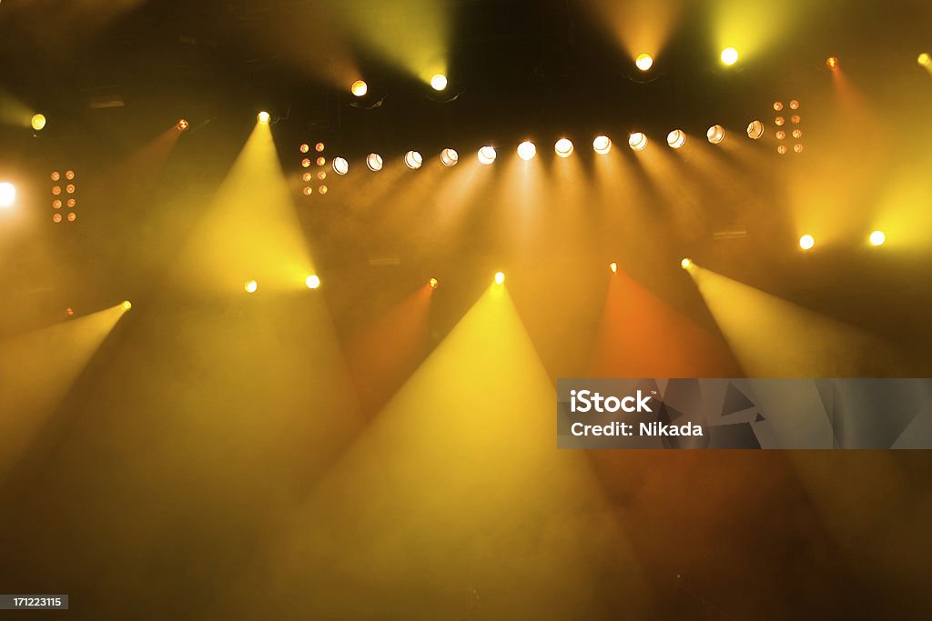 Concerto di luci - Foto stock royalty-free di Luce di scena