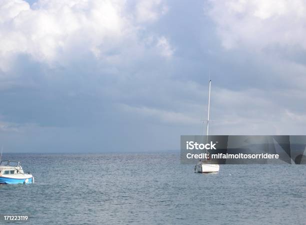 Barco En El Mar Foto de stock y más banco de imágenes de Adulto - Adulto, Agua calma, Arrastrero