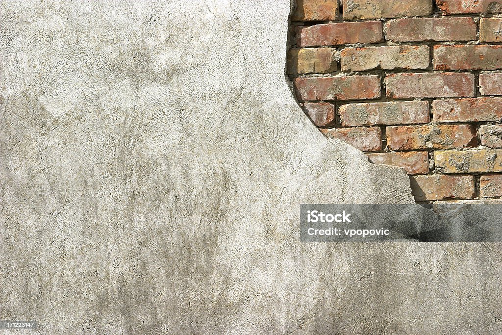 Vieux mur de briques - Photo de A l'abandon libre de droits