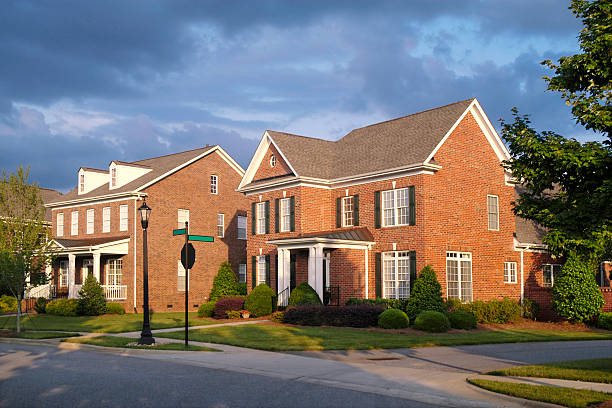 istock Brick Neighborhood at Sunset 171223245