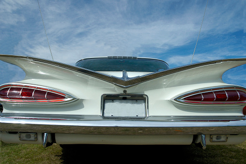Vinatge Car Chevrolet 1959 - rear view