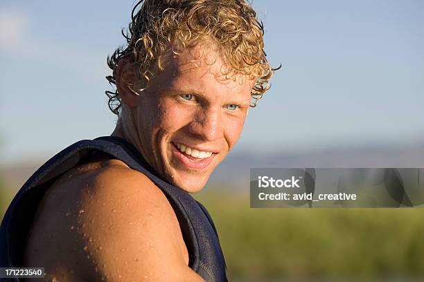 Wassersport Porträt Stockfoto und mehr Bilder von Männer - Männer, Wakeboarden, Menschliches Haar
