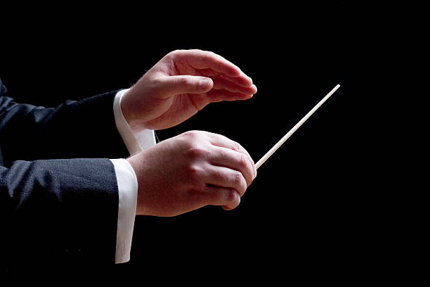 導体 - conductor leadership music conductors baton ストックフォトと画像