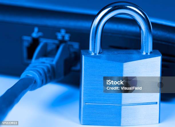 Sicurezza Dei Dati - Fotografie stock e altre immagini di Acciaio - Acciaio, Affari, Attrezzatura informatica