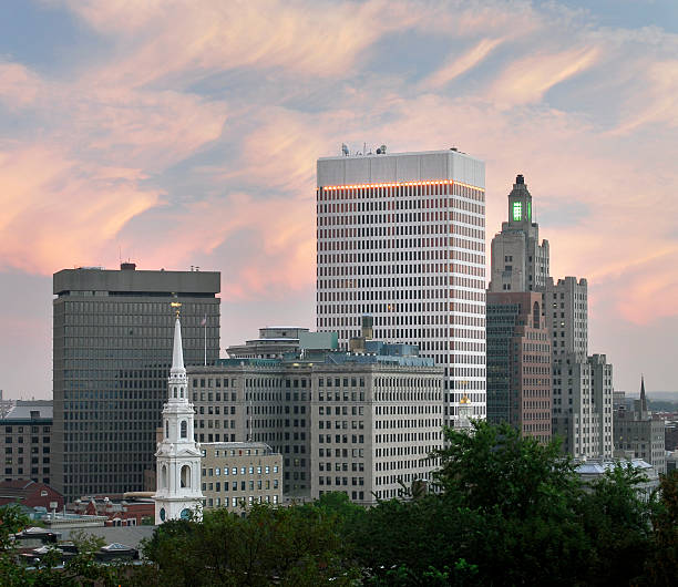 Providence, RI Skyline stock photo