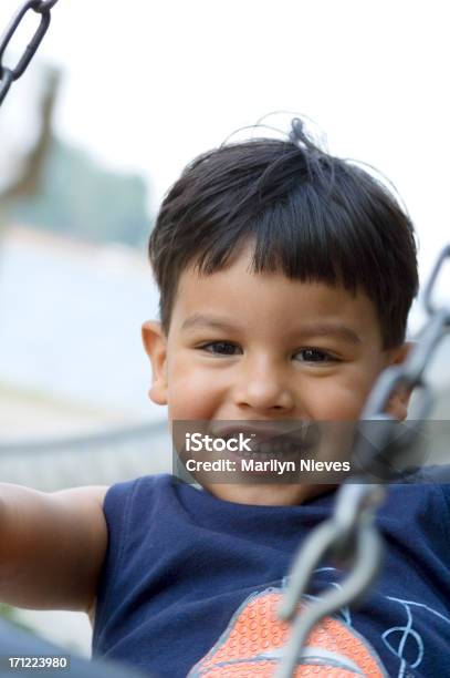 Big Smiles At The Playground Stock Photo - Download Image Now - 2-3 Years, Activity, Boys