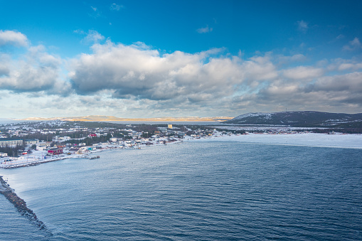 Inuit town of cartwright labrador