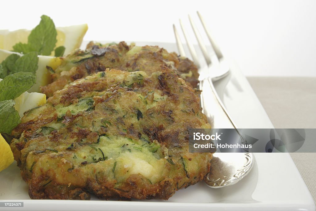 gourmet-zucchini Gericht - Lizenzfrei Blattgemüse Stock-Foto