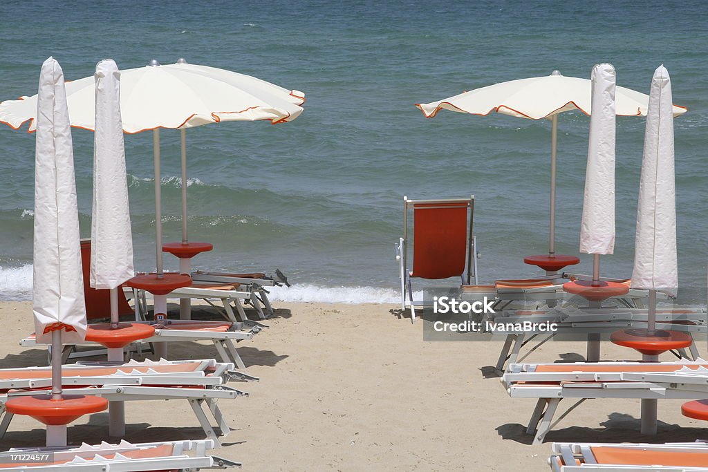 Spiaggia del lido - Foto stock royalty-free di Lido di Venezia