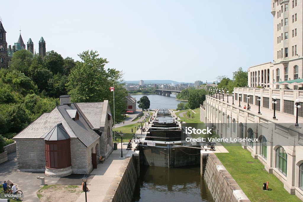 Canal de Rideau Ottawa - Royalty-free Canal Rideau Foto de stock