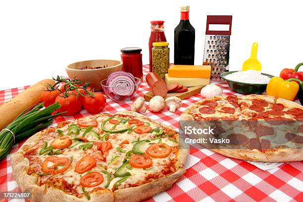 Eyecandy Para Pizza Amantes 1 1 - Fotografias de stock e mais imagens de Alho - Alho, Alimentação Não-saudável, Alimentação Saudável
