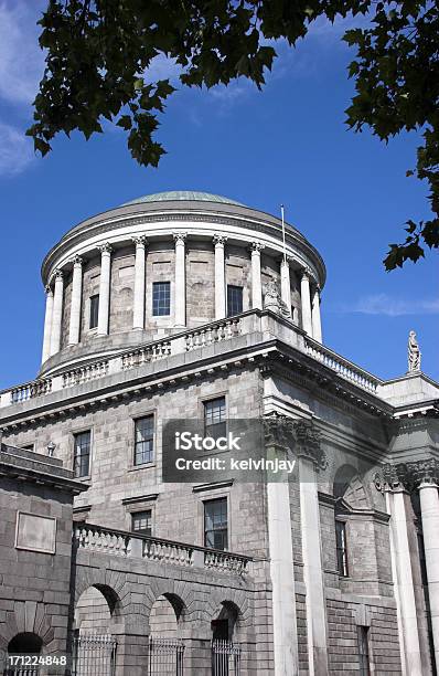 Photo libre de droit de Four Courts De Dublin banque d'images et plus d'images libres de droit de Culture irlandaise - Culture irlandaise, Gouvernement, Bleu
