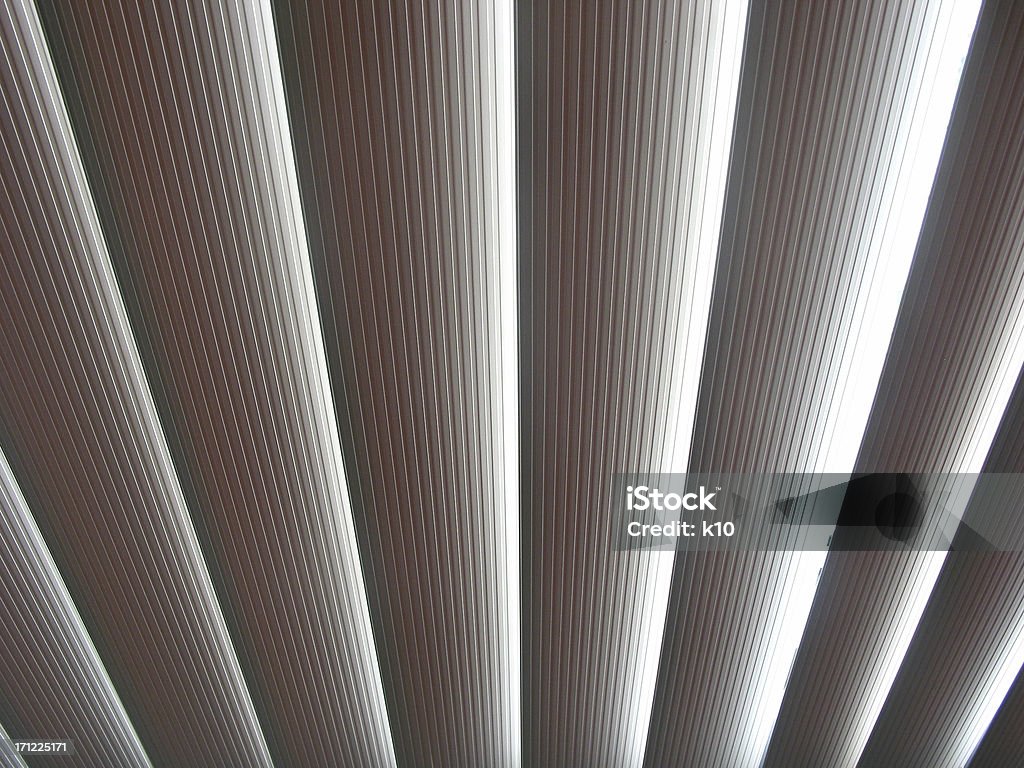 vertical blinds perspective shot of a vertical closed blind Horizontal Stock Photo