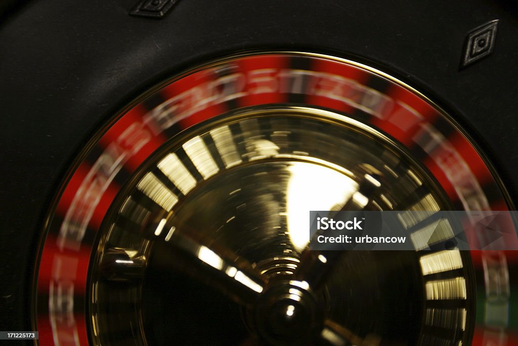 Casino 1 - Foto de stock de Rueda de ruleta libre de derechos