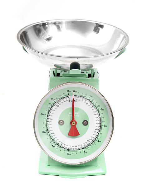 Kitchen Scales On white kitchen scale stock pictures, royalty-free photos & images