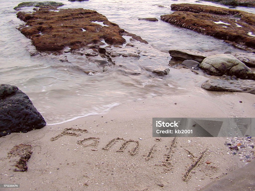 La plage en famille - Photo de Cultures libre de droits