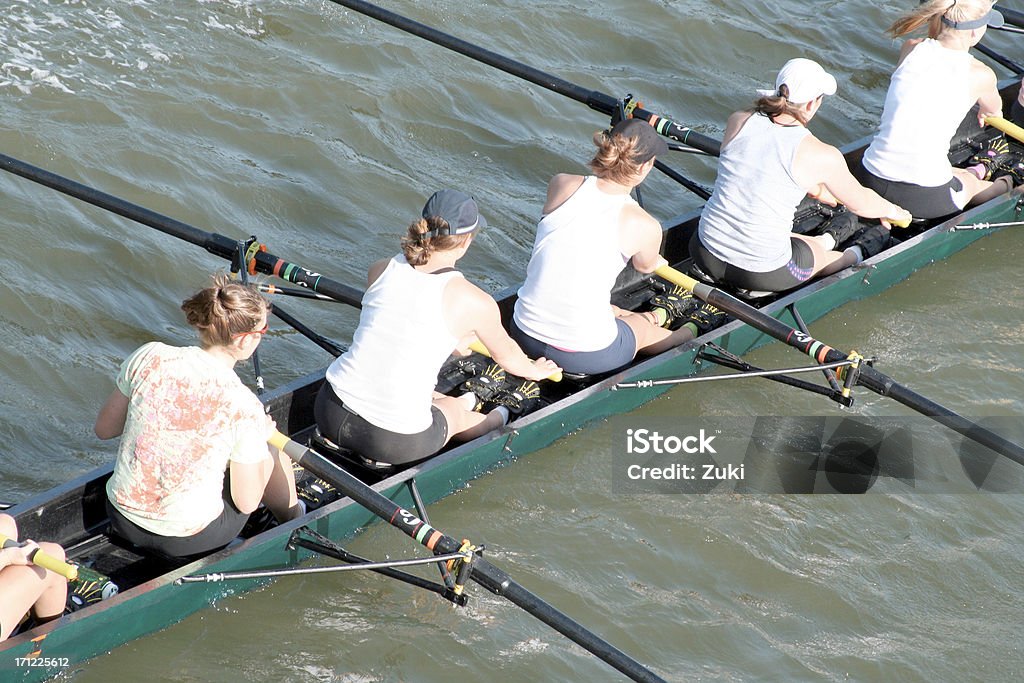 Regatta prática - 8 - Foto de stock de Equipe Esportiva royalty-free