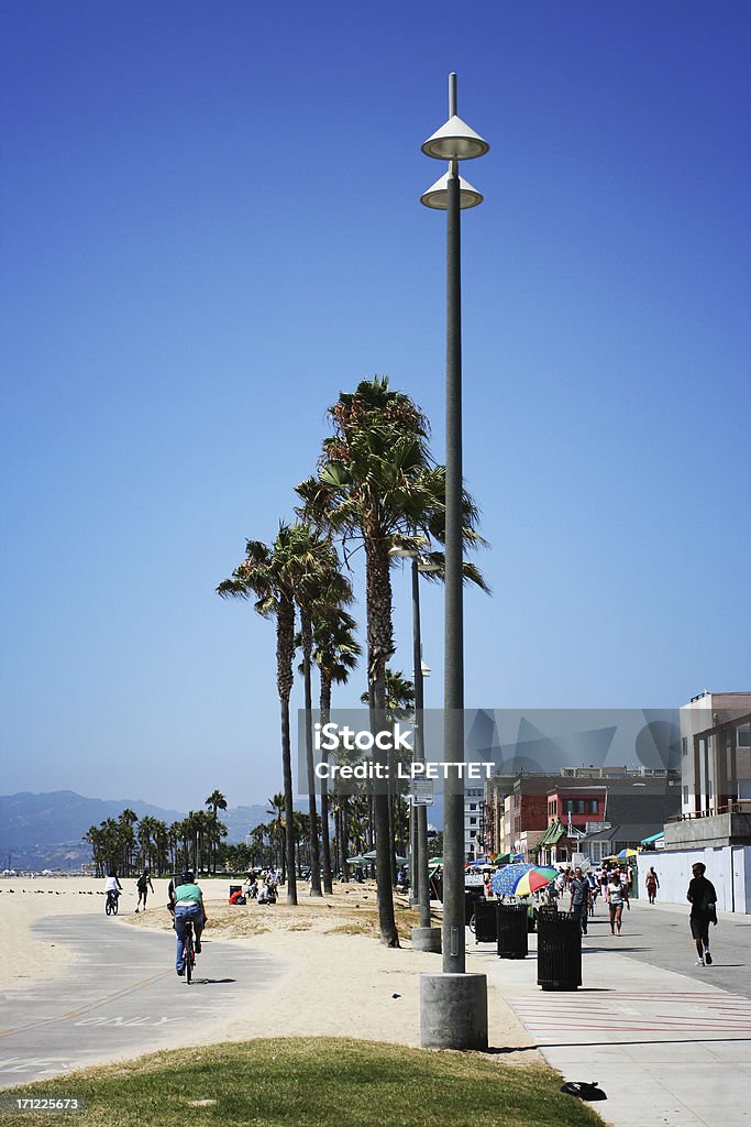 Praia de Venice, Califórnia - Royalty-free As Américas Foto de stock