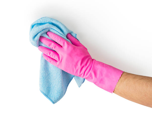 istock Cleaning with rag, isolated on white background 1712257628