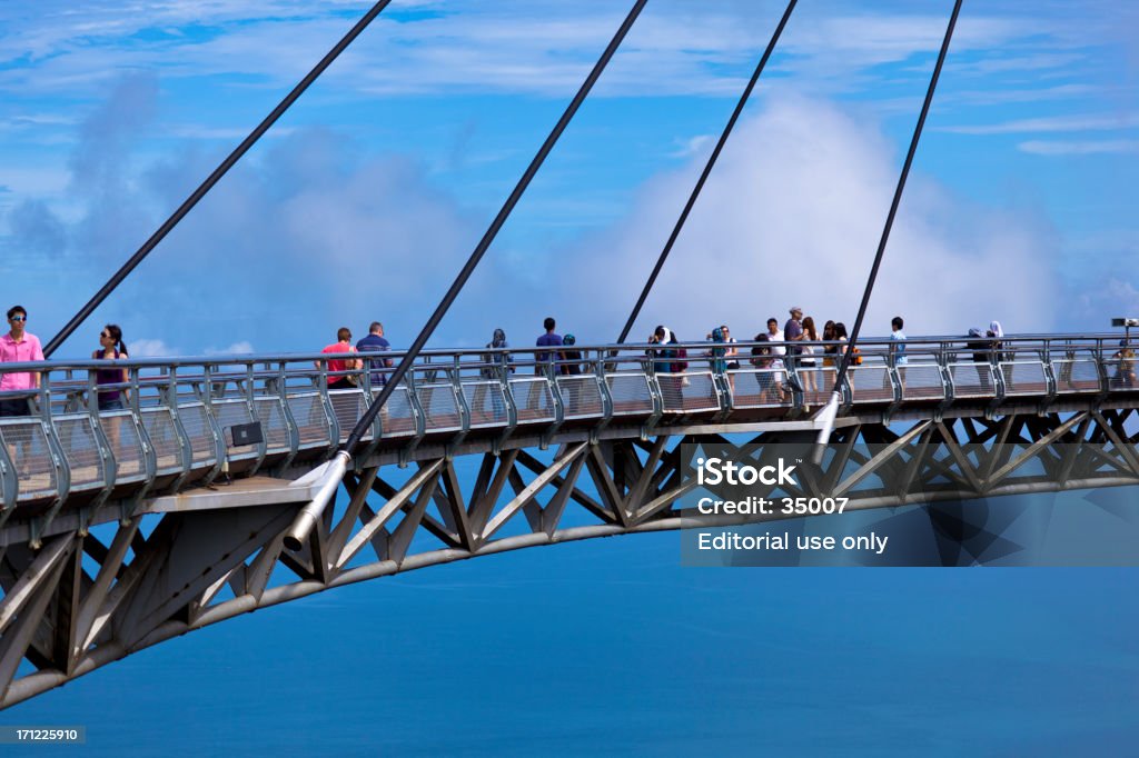 skybridge mit Panoramablick - Lizenzfrei Erhöhter Fußgängerweg Stock-Foto