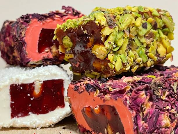 istock Pistachio and hazelnut Turkish delights 1712277835