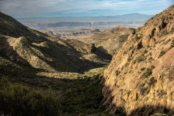 istock Shadows Begin To Fade Back In Blue Creek Canyon In Big Bend 1712305965
