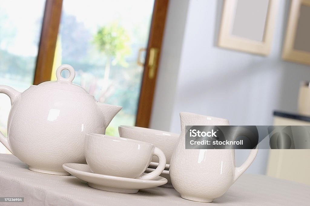 O chá da manhã - Foto de stock de Arranjo royalty-free