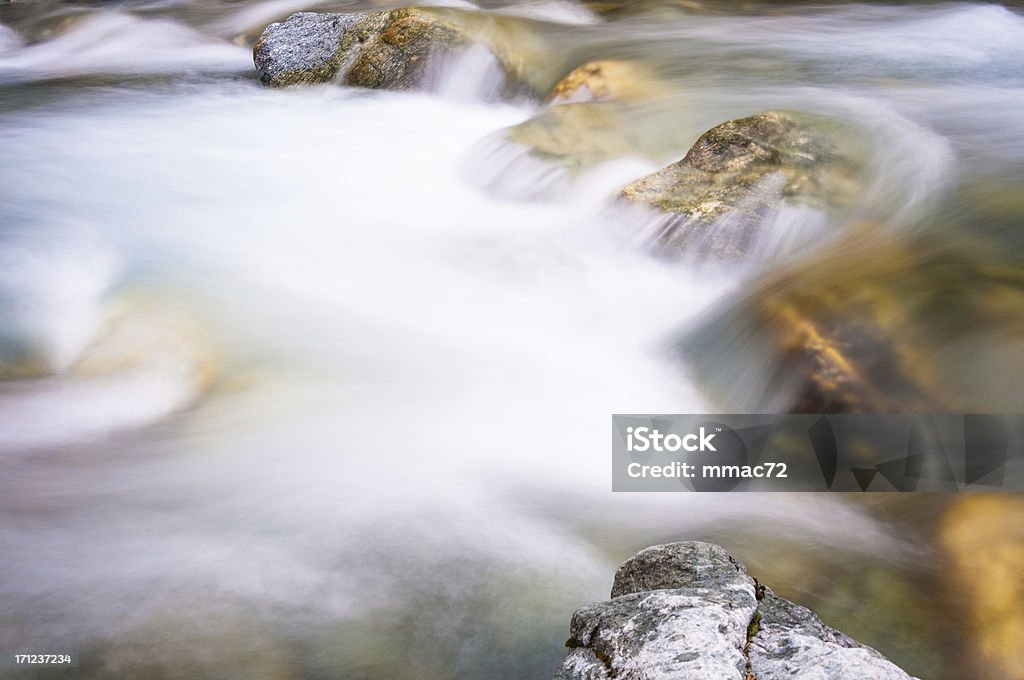 Beautiful Water Stream Close up of Water Stream Beauty In Nature Stock Photo