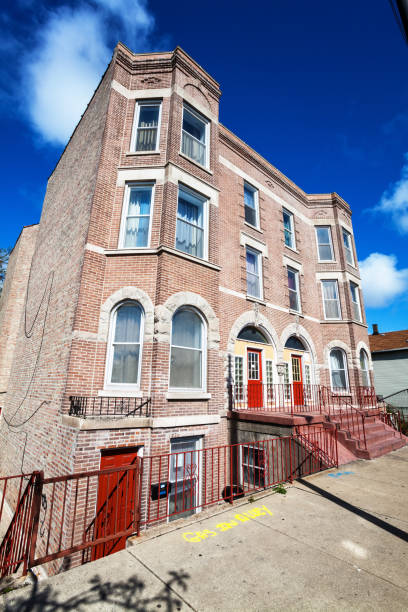 istock Brand New Victorian Style Town Houses in Chicago 171237263