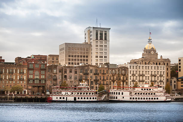 istock Waterfront skyline of Savannah Georgia 171237914