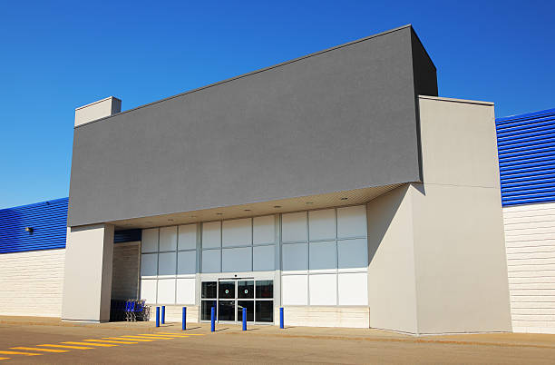 istock Modern Generic Marketplace Entrance 171238132