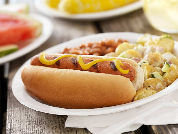 istock BBQ Hotdog with Lemonade 171238967