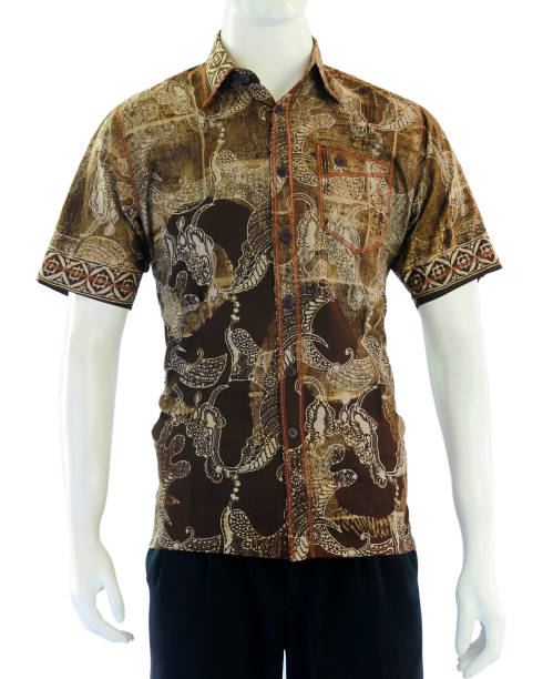 istock Batik motifs with characteristic faded abstract coloring 1712392387