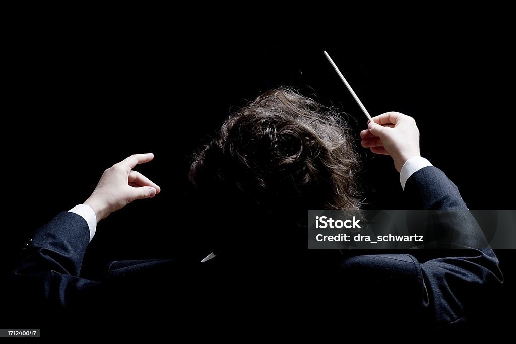 Conductor - Lizenzfrei Dirigent Stock-Foto