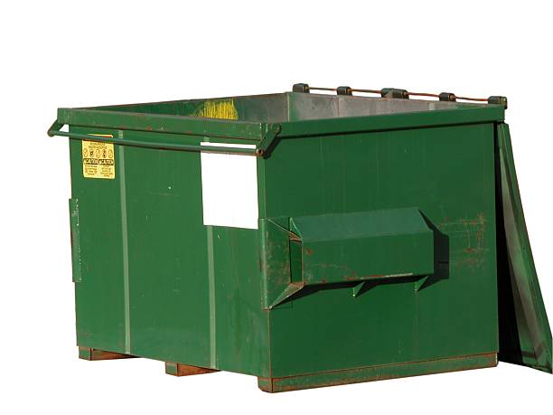 Dumpster stock photo